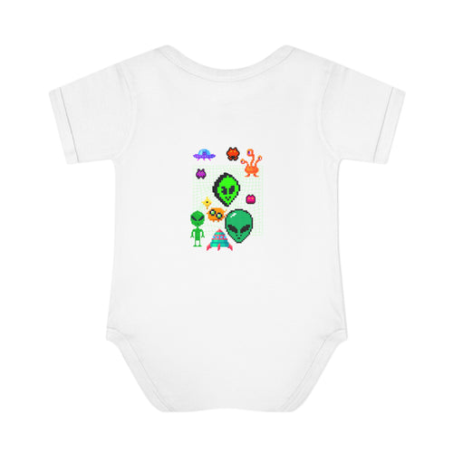 SPURS Baby ONSIE — Cute WEMBY UFO & Green Alien