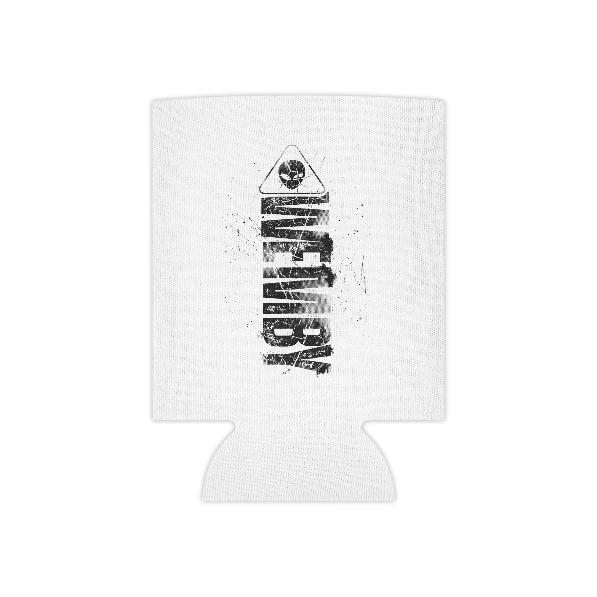 Can Cooler — Grunge “Go! Spurs! Go!” Skeleton Hands Beer Koozie