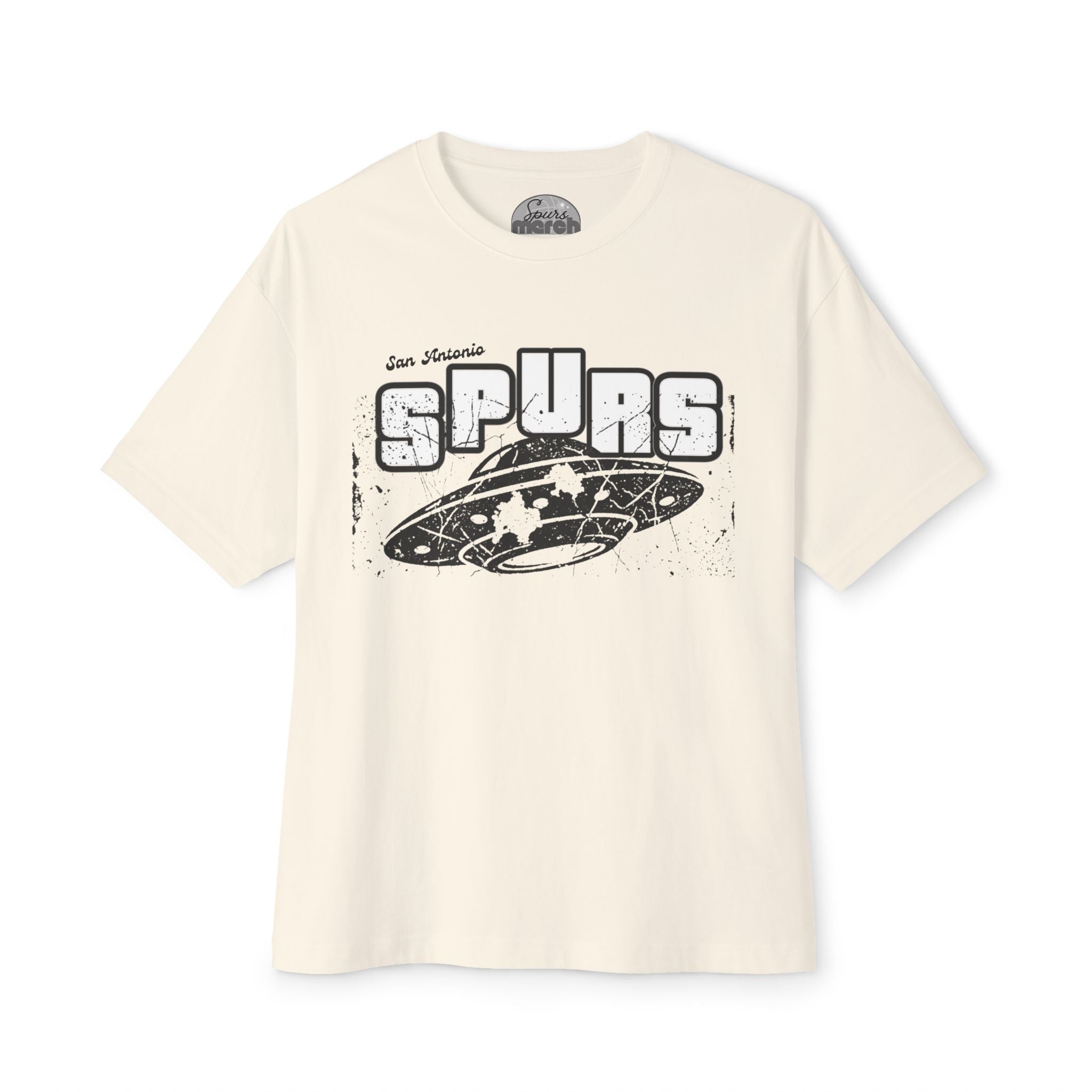 Spurs Vintage Logo Boxy Tee