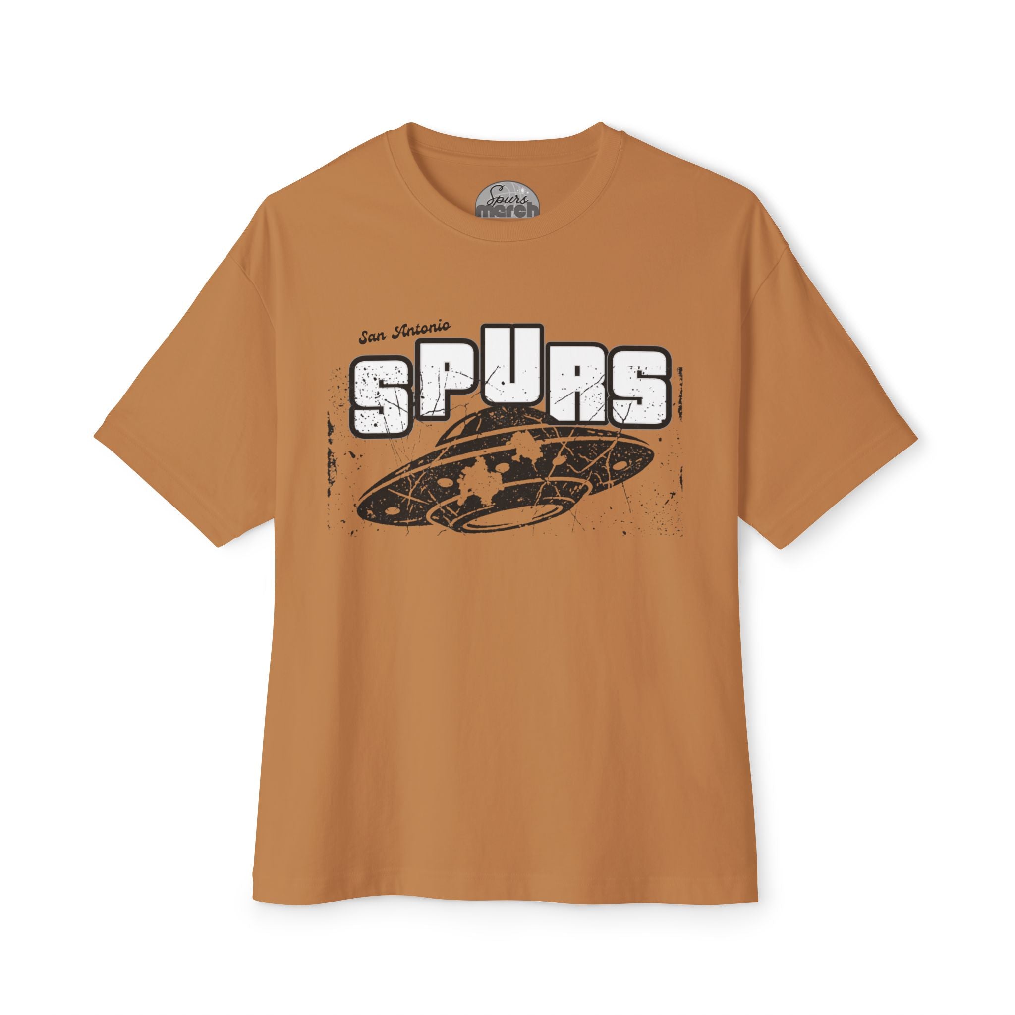 Spurs Vintage Logo Boxy Tee