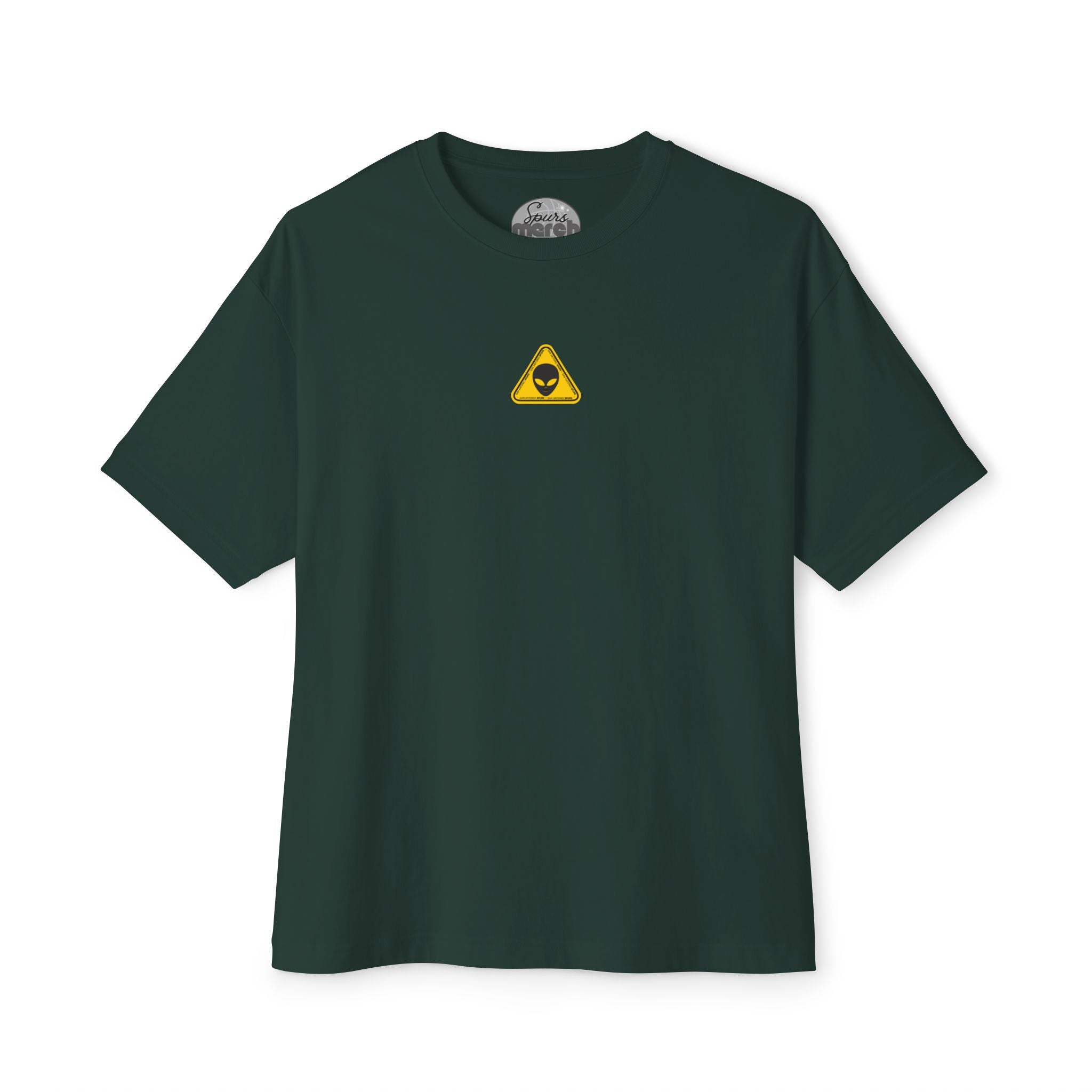 SPURS Alien Pixel Art Tee — Retro 8‑Bit UFO & Alien Graphic T‑Shirt