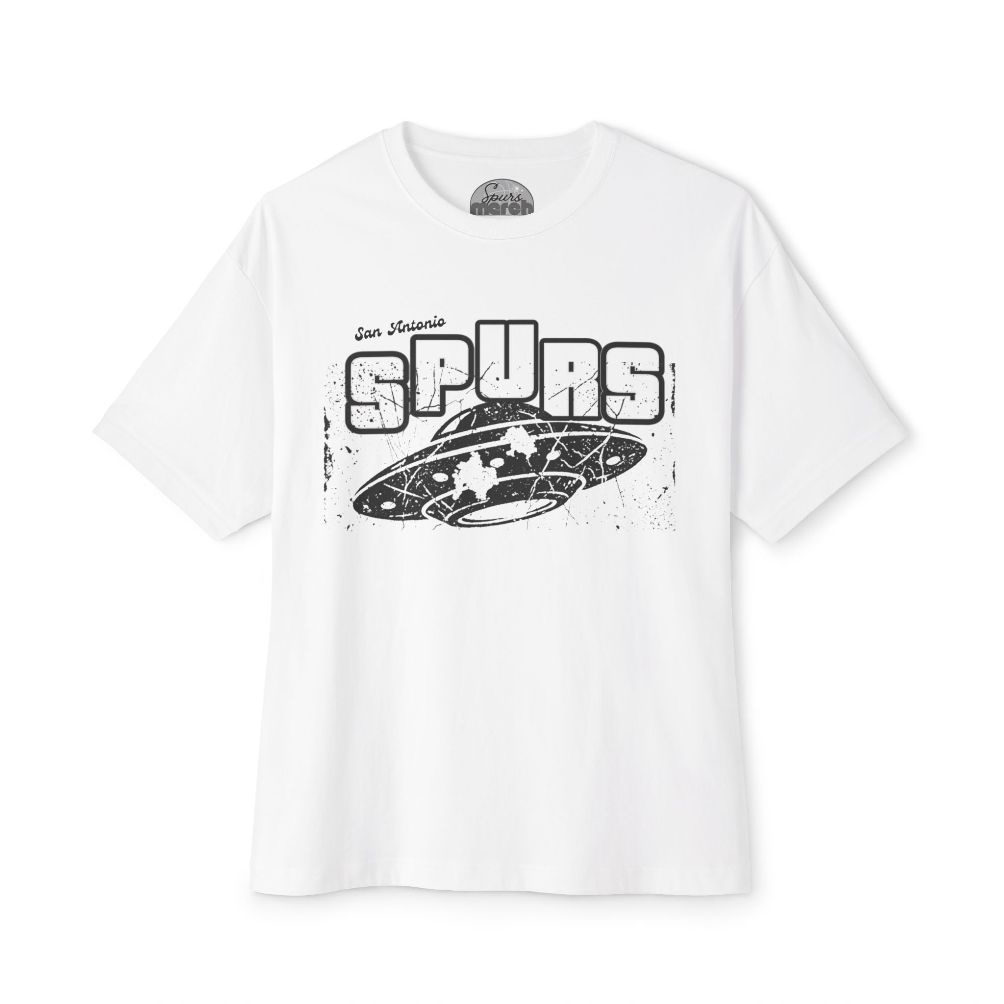 Spurs Vintage Logo Boxy Tee