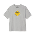 UFO Spurs Graphic Tee — Oversized Boxy Alien Sign T-Shirt