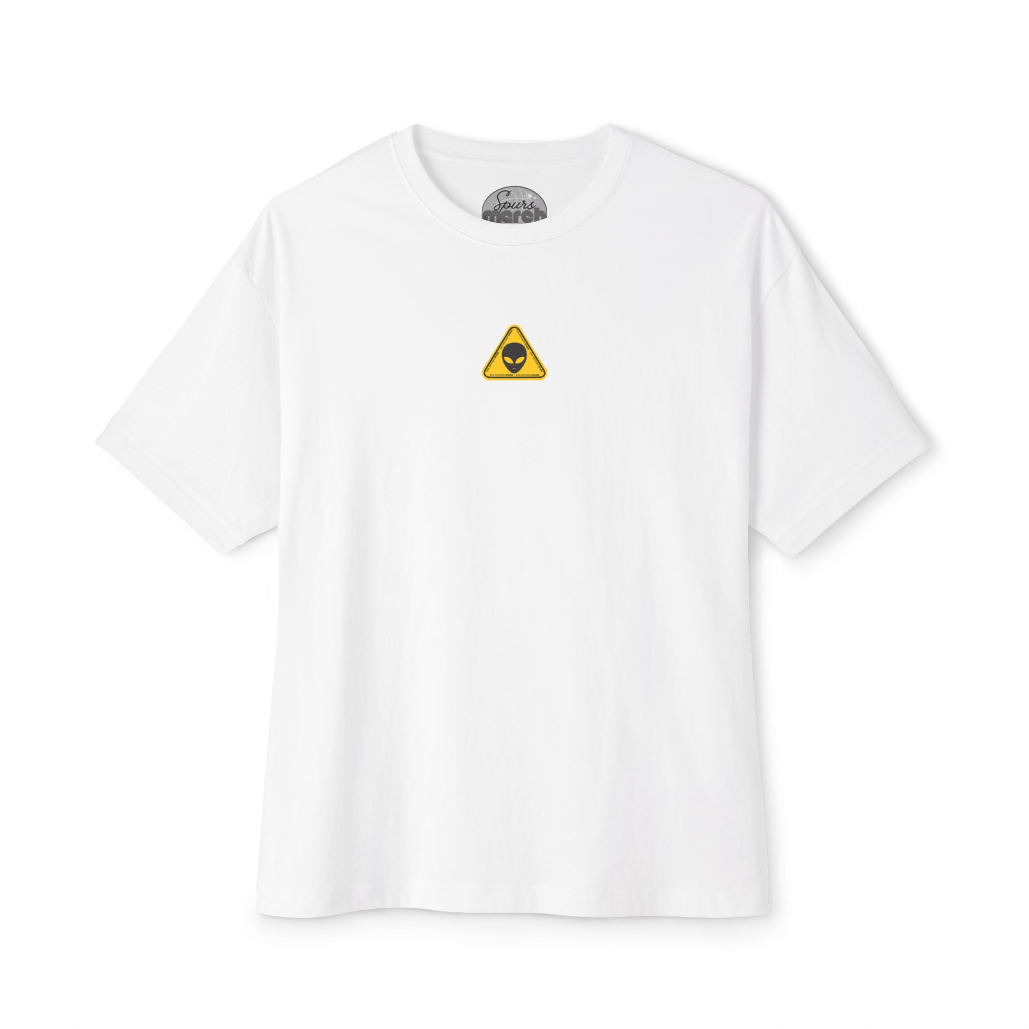 SPURS Alien Pixel Art Tee — Retro 8‑Bit UFO & Alien Graphic T‑Shirt
